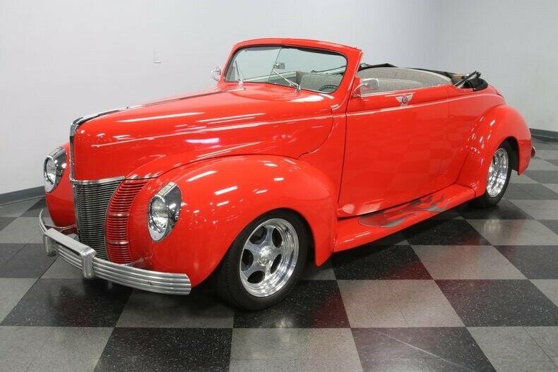sharp 1940 Ford Deluxe Convertible