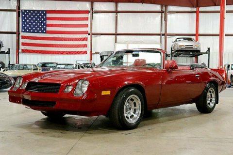 custom 1981 Chevrolet Camaro Berlinetta convertible for sale