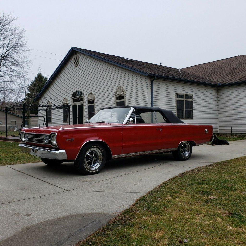 freshyl built 1966 Plymouth Satellite convertible