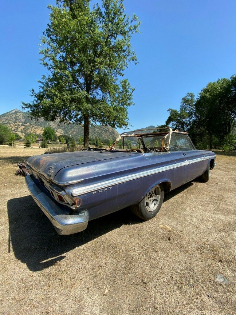 project 1964 Plymouth Fury convertible