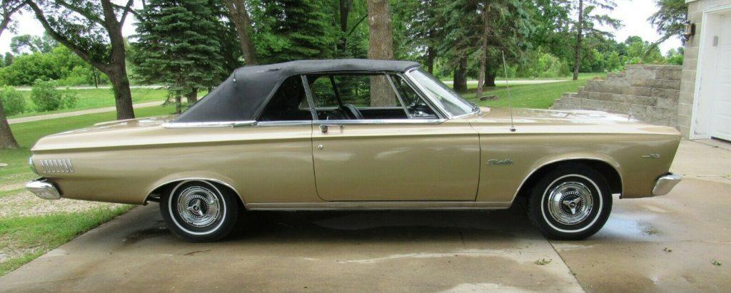 very nice 1965 Plymouth Satellite convertible