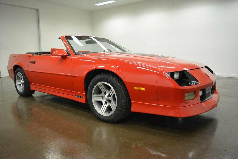 nice 1990 Chevrolet Camaro IROC Z Convertible
