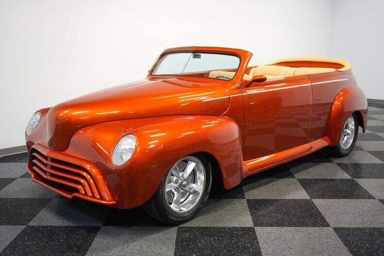 custom 1947 Ford Roadster convertible
