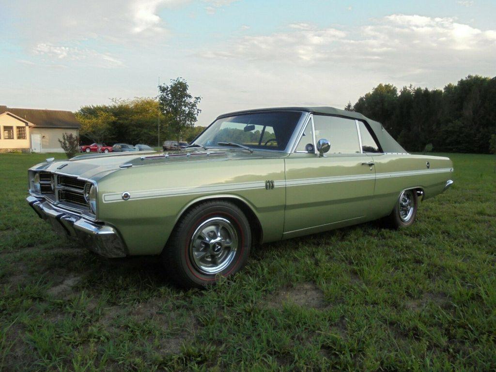 1968 Dodge Dart GTS Convertible [rotisserie restoration]