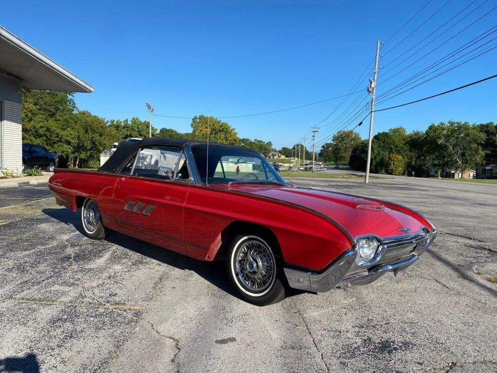 ford thunderbird convertible 1963