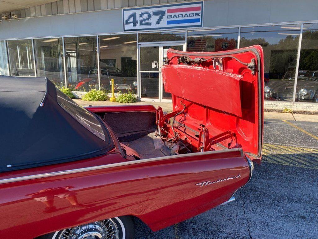 1963 ford thunderbird convertible value