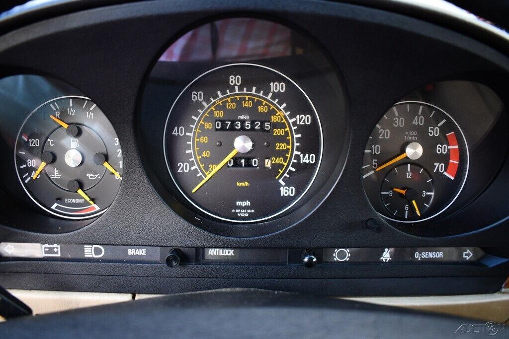 Documented Stunning 1985 Mercedes Benz 380 SL Convertible 73ks dual Timing Chain Original Wow