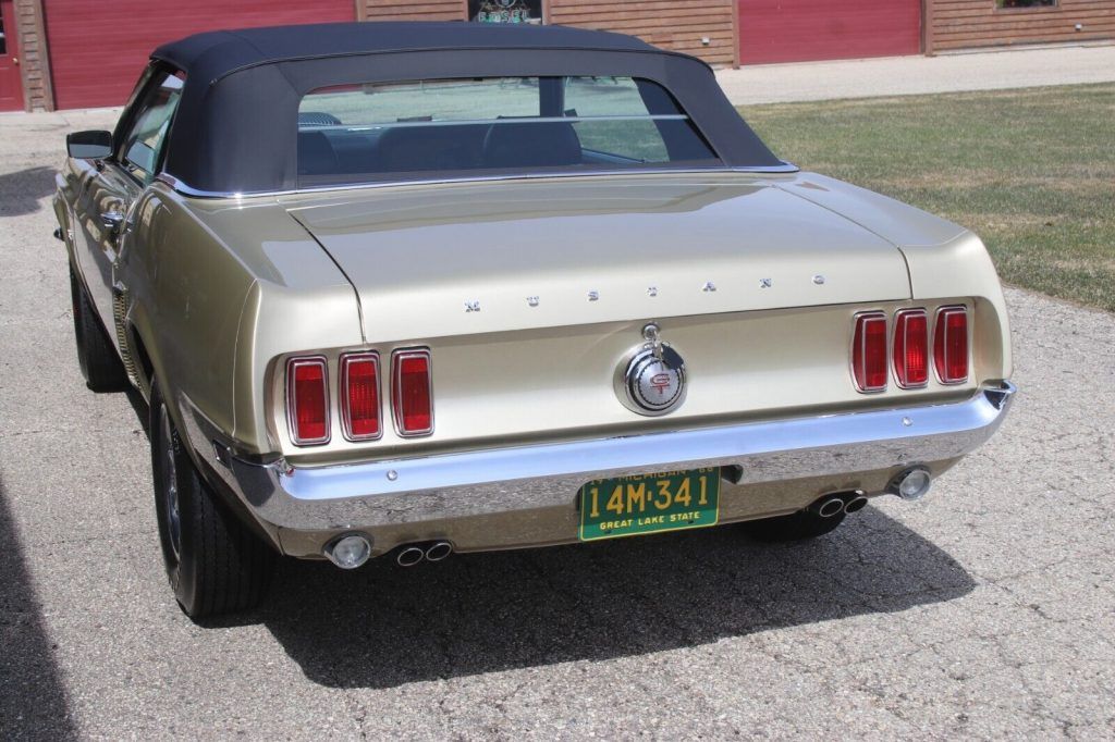 1969 Mustang GT 428 Cobra Jet 4 Speed Convertible [NOS parts]