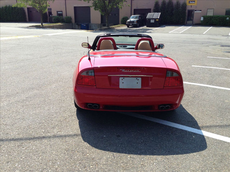 2002 Maserati Spyder Cambiocorsa Convertible