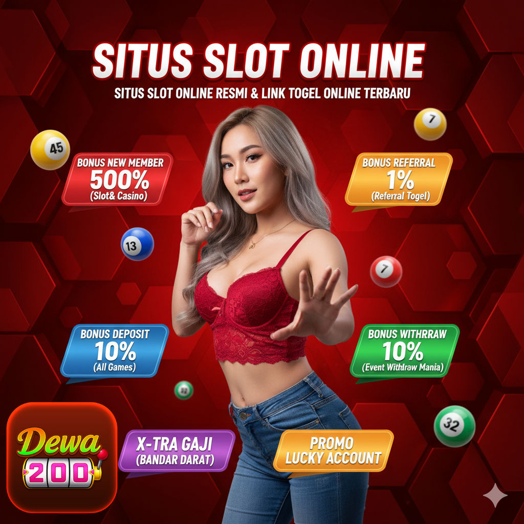 DEWA200 >> Situs Slot Online Resmi & Link Togel Online Terbaru