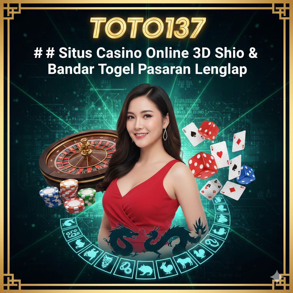 TOTO137 # Situs Casino Online 3D Shio & Bandar Togel Pasaran Lengkap image 1