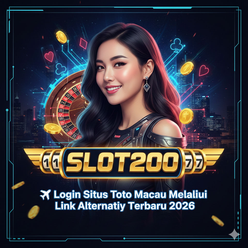 SLOT200 ✈️ Login Situs Toto Macau Melalui Link Alternatif Terbaru 2026