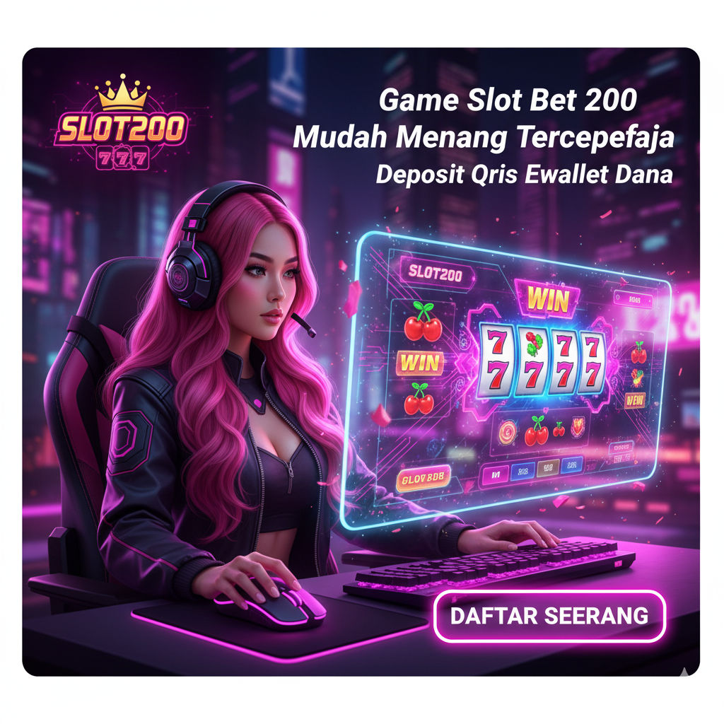 SLOT200 > Game Slot Bet 200 Mudah Menang Terpercaya Deposit Qris Ewallet Dana