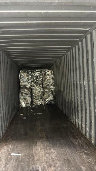 Alumunium section scrap