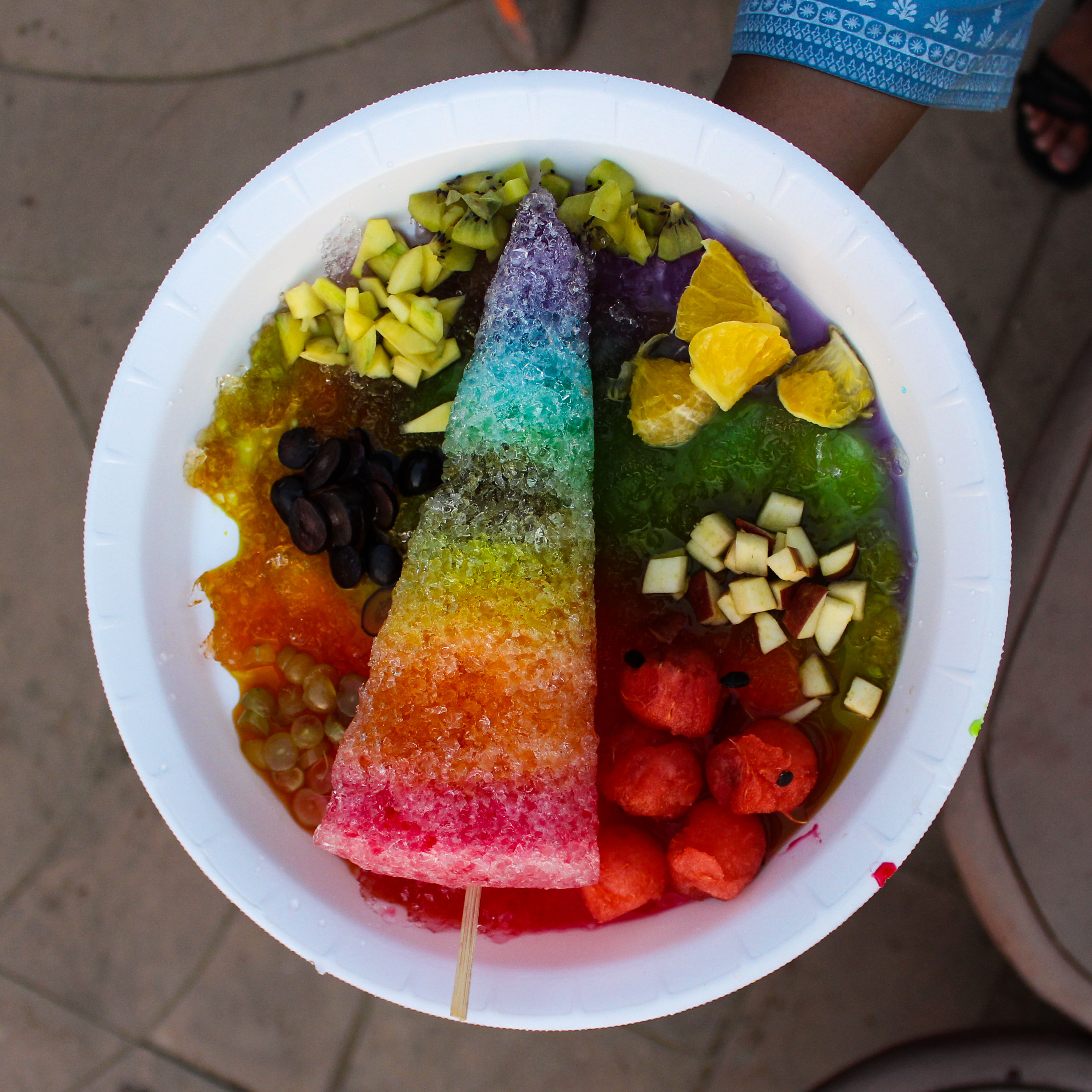 Ice Dishes With Crafty Flavors At ICYKRAFT, Sindhu Bhavan Road 3 rainbow| gola| summer treat| fruits| flavourful| ice dish| icykraft