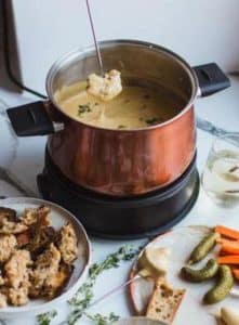 Cheese Fondue | Cheese Fondue Day | Fondue | Cheese Love | Vegetables