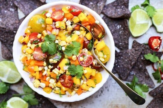 6 DIY Dishes You Can Easily Make With Fruits 2 Culinary delights| Fresh corn and mango salad