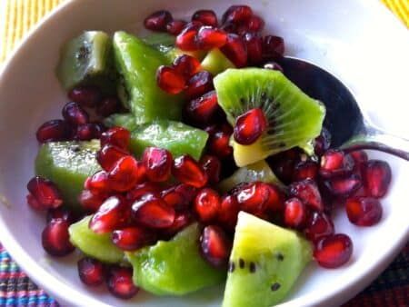 5 Fun Fruit Salads You Can Make At Home 1 Tasty and healthy meal options| Pomegranate and kiwi salad