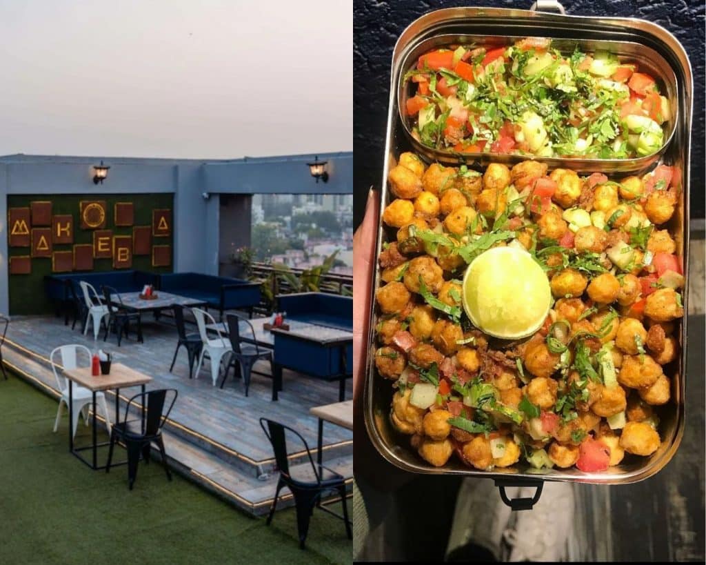 10 Best Open-Air Cafes In Ahmedabad 4 Makeba The Lounge Cafe - Vastrapur, Ahmedabad