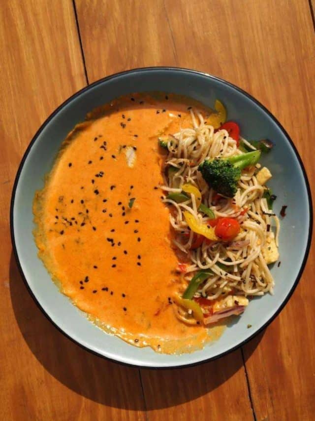 A Food Walk Through Sindhu Bhavan Road 6 Cafe in Sindhu Bhavan Road | Chinese bowl