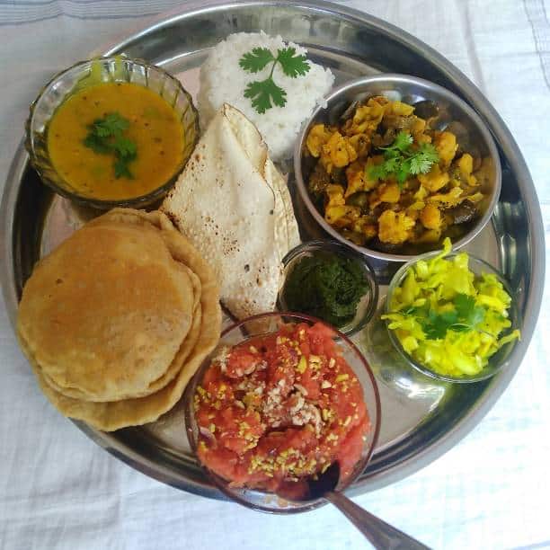 Top 9 Restaurants Near Dwarka Temple 1 Kthiyawadi thali near dwarka temple