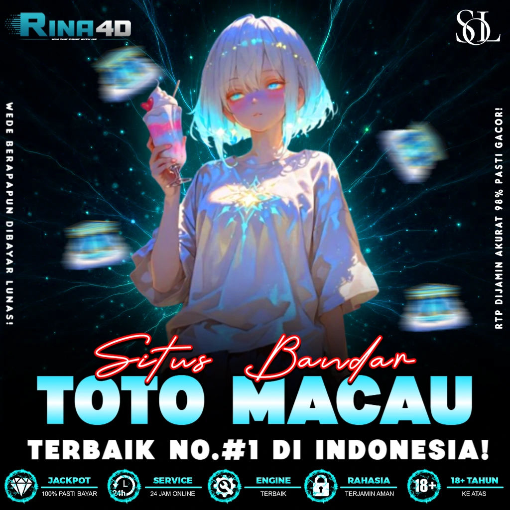RINA4D | Situs Bandar Toto Macau 4D 5D Terbaik No 1 di Indonesia dengan Pasaran Terlengkap