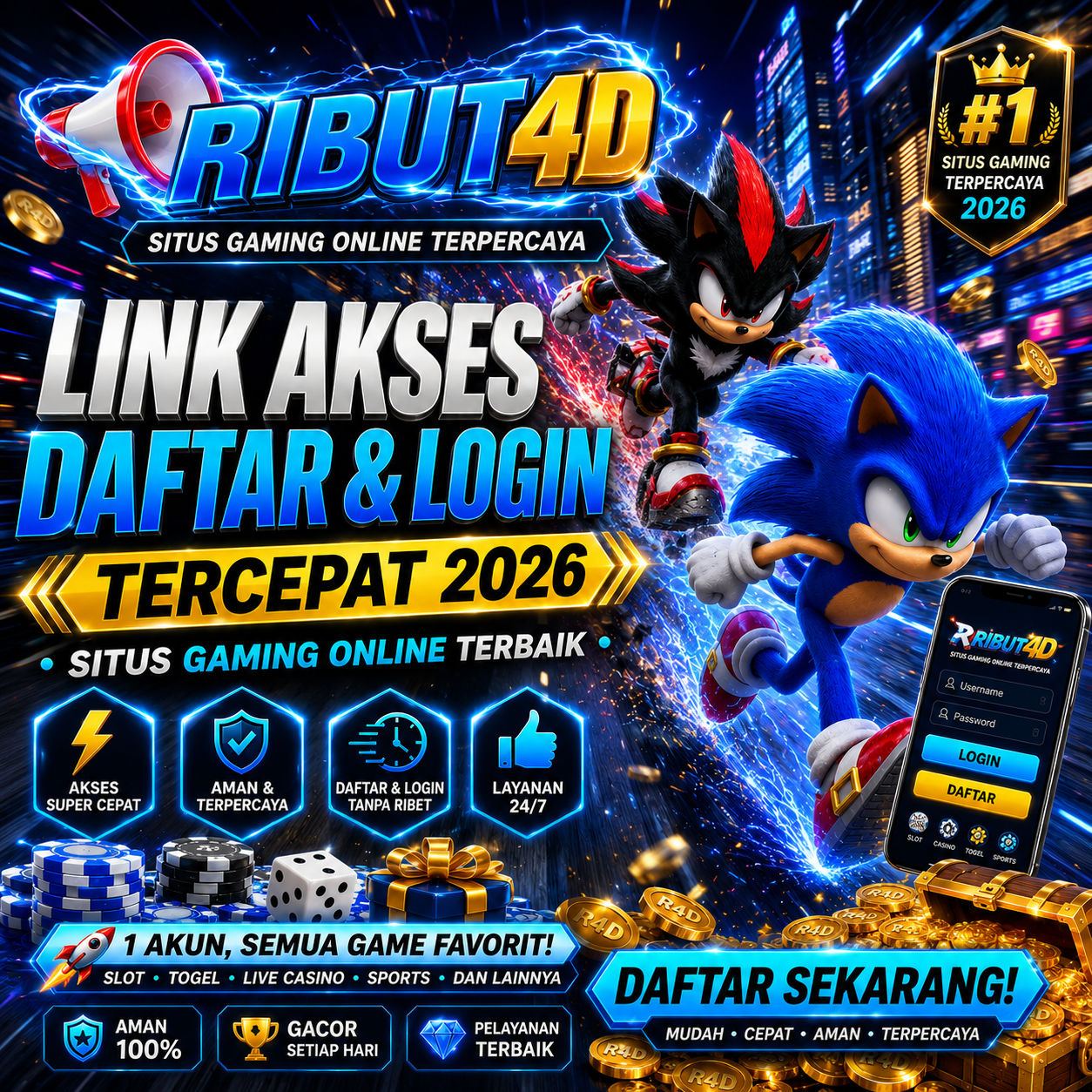 RIBUT4D > LINK AKSES DAFTAR & LOGIN TERCEPAT 2026 SITUS GAMING ONLINE