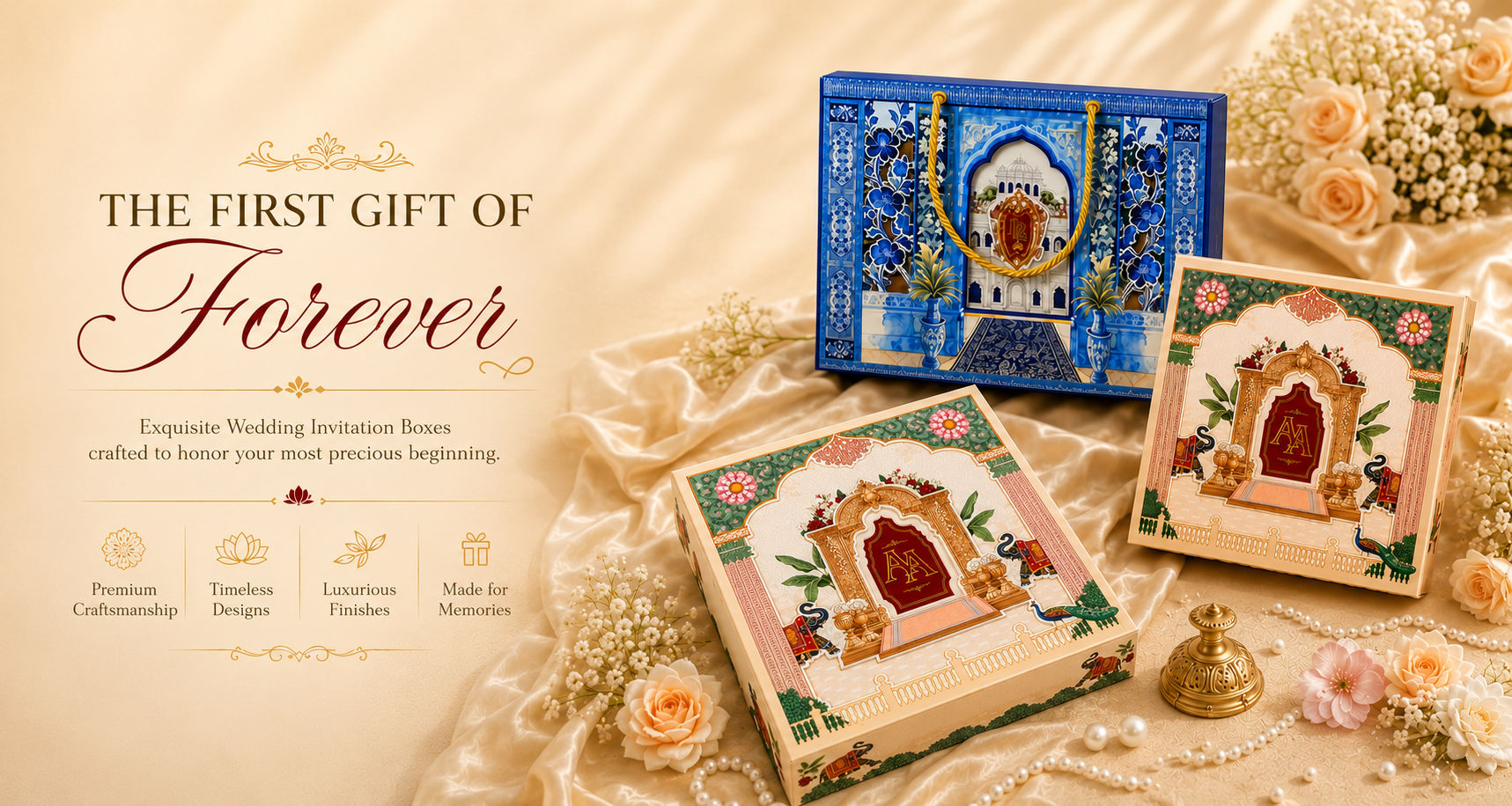 Luxury wedding box collection hero image
