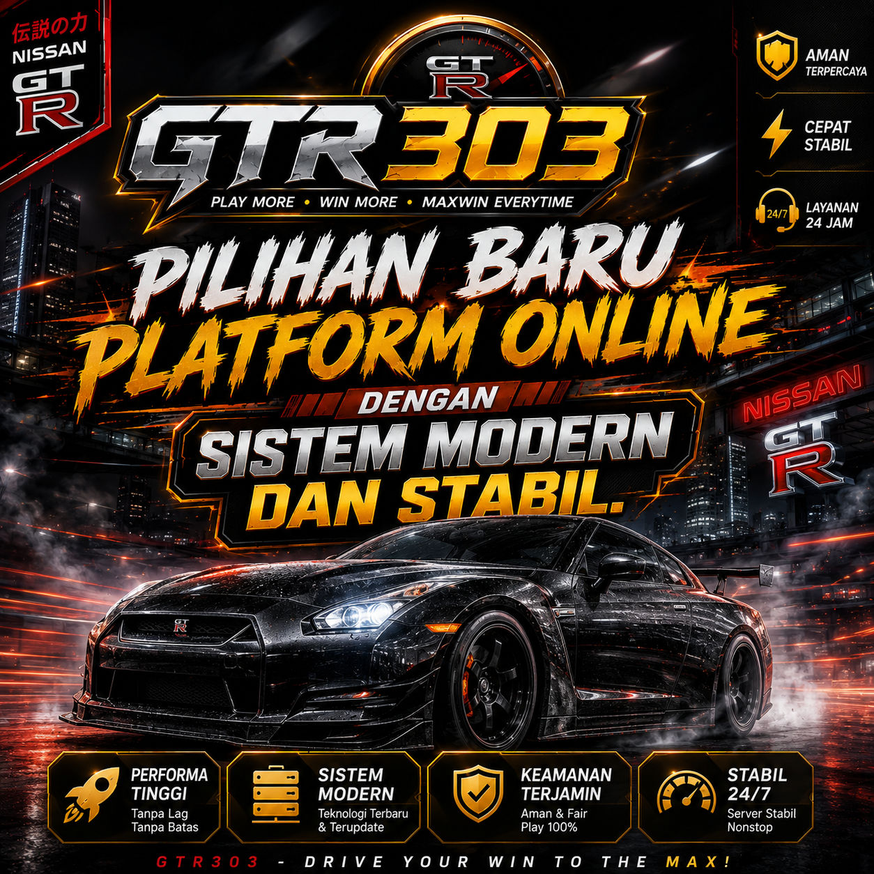 GTR303: Pilihan Baru Platform Online Dengan Sistem Modern dan Stabil