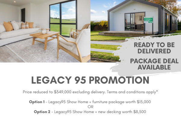 Fieldays special Legacy 95 Show Home 