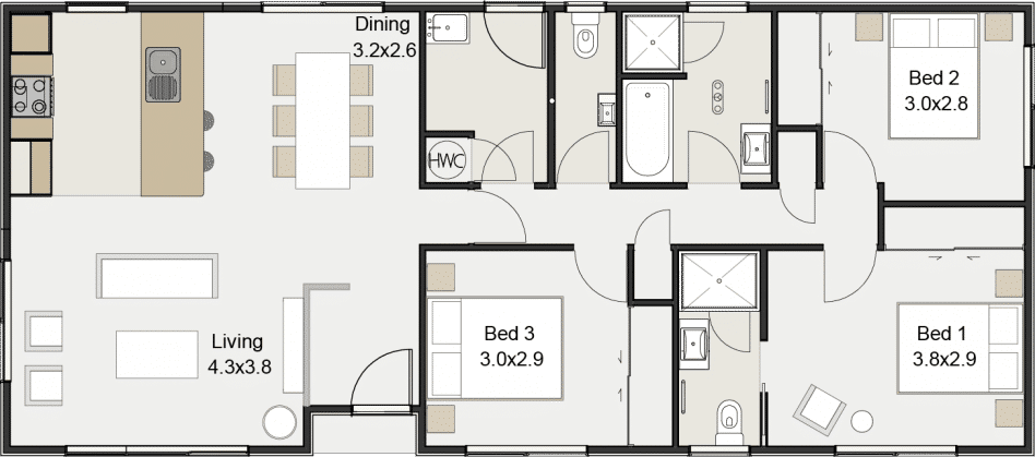 Kitchen Standard (A2)