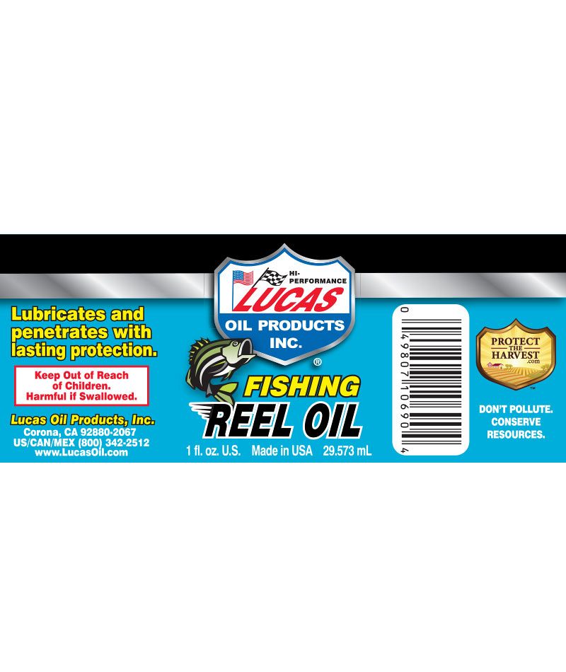 Fishing Reel Oil, Lucas Oil