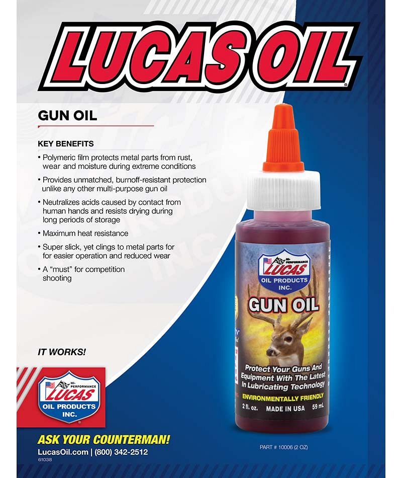 Lucas gun oil