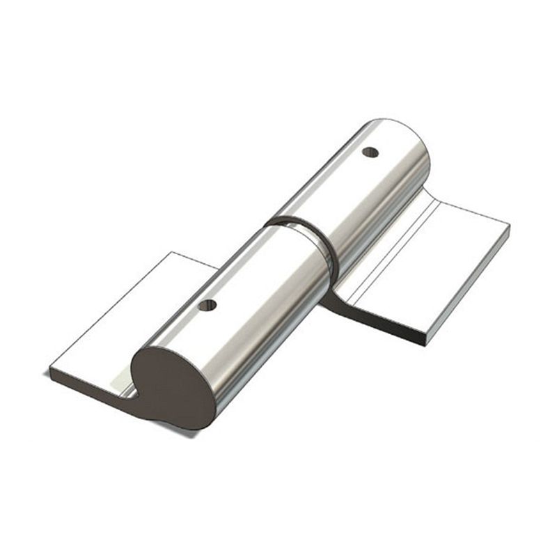 STEEL TO STEEL WELDON BUTT BALL BEARING HINGE 91x104mm Weld on