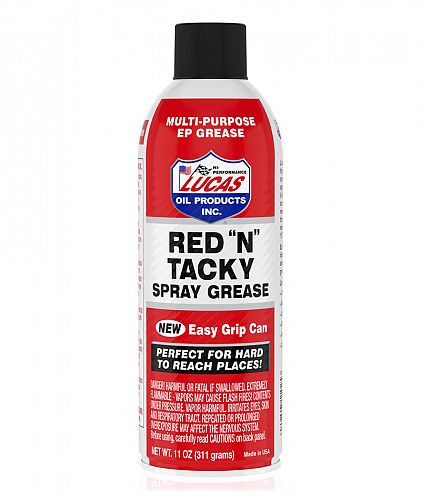 Lucas Red N Tacky Grease Aerosol Can