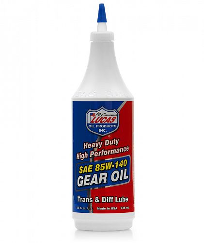 Lucas Synthetic SAE 75W-140 Gear Oil 
