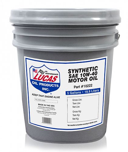 Lucas Synthetic 10W60 Motor Oil 