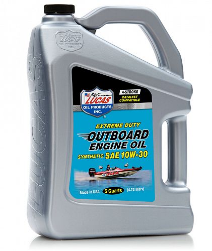 Lucas Syn SAE 10w-30 Outboard Engine Oil 