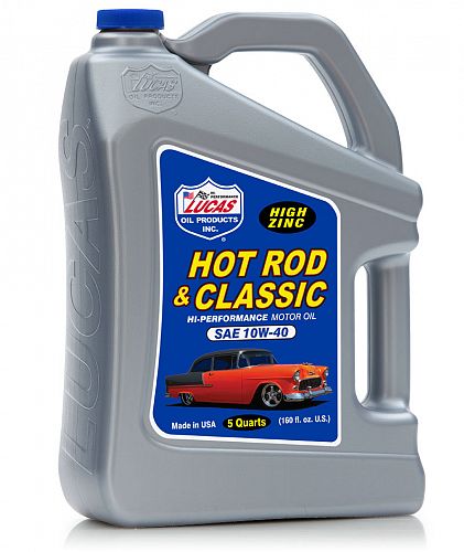 Lucas SAE 10W-40 Hot Rod Oil 