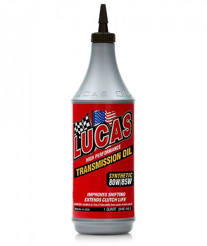 Lucas Synthetic SAE 80W-85 Motorcycle Trans Oil 