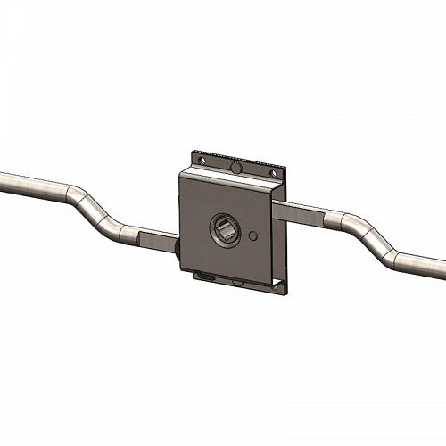 2 WAY ROD LATCHES - 2490mm RH
