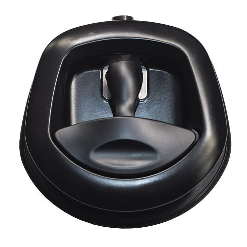 WHALE TAIL LOCK - BLACK POWDER COATED