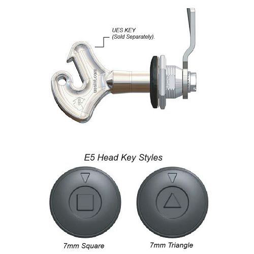 E5 31mm COMPRESSION LATCH - 7mm TRIANGLE 