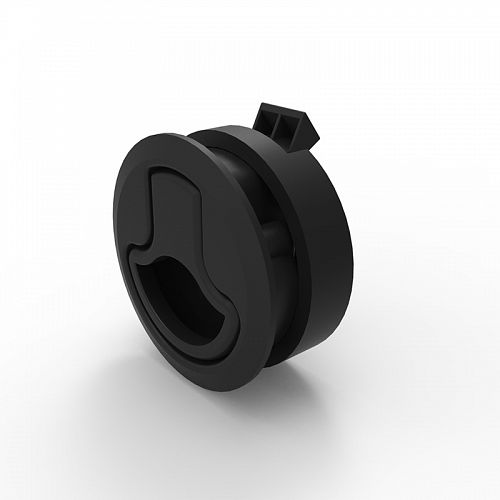 FLUSH PULL LATCH - LOCKING (STAINLESS STEEL)