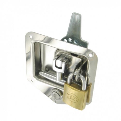DROP T LOCK - STAINLESS STEEL (PADLOCK BRACKET)