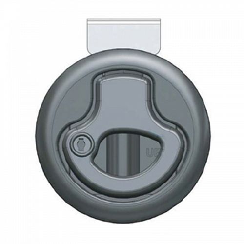 BLACK NYLON LOCKABLE SLAM LATCH