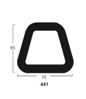 DOCKING RUBBER - 65x75mm 