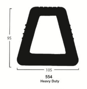 DOCKING RUBBER - 95x105mm 