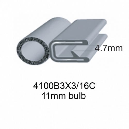 PINCHWELD BLACK TOP BULB 11mm