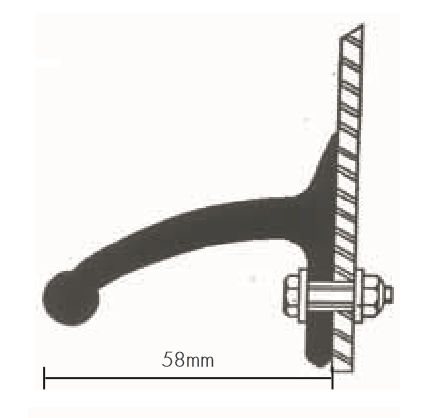 WHEEL ARCH FLARE - SIDE FITTING - 58mm